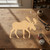 Moose 2 Wood Cutout for Crafts, Unfinished Baltic Birch Craft Shape