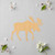 Moose 2 Wood Cutout for Crafts, Unfinished Baltic Birch Craft Shape