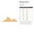 Mountain Range 2 Wood Cutout for Crafts, Unfinished Baltic Birch Craft Shape