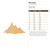 Mountain Wood Cutout for Crafts, Unfinished Baltic Birch Craft Shape