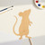 Mouse 1 Wood Cutout for Crafts, Unfinished Baltic Birch Craft Shape