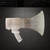 Megaphone 2 Steel Cutout Shape, Raw Metal Wall Art and Craft Supply
