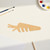 Carrot 3 Wood Cutout for Crafts, Unfinished Baltic Birch Craft Shape