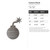 Cartoon Bomb Steel Cutout Shape, Raw Metal Wall Art and Craft Supply