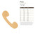 Phone Wood Cutout for Crafts, Unfinished Baltic Birch Craft Shape
