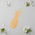 Pineapple 2 Wood Cutout for Crafts, Unfinished Baltic Birch Craft Shape