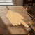 Pointing Finger Wood Cutout for Crafts, Unfinished Baltic Birch Craft Shape