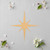 Polaris Star Wood Cutout for Crafts, Unfinished Baltic Birch Craft Shape