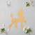 Poodle 2 Wood Cutout for Crafts, Unfinished Baltic Birch Craft Shape