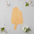 Popsicle Wood Cutout for Crafts, Unfinished Baltic Birch Craft Shape