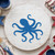 Octopus 2 Reusable Mylar Stencil, 10 mil Plastic Paint Stencil for Crafts and Decor