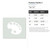Painters Palette 2 Reusable Mylar Stencil, 10 mil Plastic Paint Stencil for Crafts and Decor