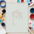 Palm Tree Reusable Mylar Stencil, 10 mil Plastic Paint Stencil for Crafts and Decor