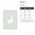 Pelican 3 Reusable Mylar Stencil, 10 mil Plastic Paint Stencil for Crafts and Decor