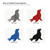 Seal 1 Steel Cutout Shape, Raw Metal Wall Art and Craft Supply