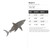 Shark 5 Steel Cutout Shape, Raw Metal Wall Art and Craft Supply