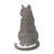 Sitting Cat 2 Steel Cutout Shape, Raw Metal Wall Art and Craft Supply