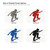 Skater Steel Cutout Shape, Raw Metal Wall Art and Craft Supply
