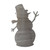 Snowman 3 Steel Cutout Shape, Raw Metal Wall Art and Craft Supply