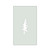 Pine Tree 2 Reusable Mylar Stencil, 10 mil Plastic Paint Stencil for Crafts and Decor