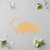 Possum Wood Cutout for Crafts, Unfinished Baltic Birch Craft Shape