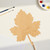 Pumpkin Leaf Wood Cutout for Crafts, Unfinished Baltic Birch Craft Shape