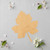 Pumpkin Leaf Wood Cutout for Crafts, Unfinished Baltic Birch Craft Shape