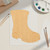 Rain Boot Wood Cutout for Crafts, Unfinished Baltic Birch Craft Shape