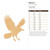 Raven 2 Wood Cutout for Crafts, Unfinished Baltic Birch Craft Shape