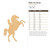 Rider On Horse Wood Cutout for Crafts, Unfinished Baltic Birch Craft Shape