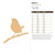 Robin 1 Wood Cutout for Crafts, Unfinished Baltic Birch Craft Shape