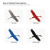 Stork Steel Cutout Shape, Raw Metal Wall Art and Craft Supply