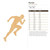 Runner Wood Cutout for Crafts, Unfinished Baltic Birch Craft Shape