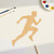 Running Man Wood Cutout for Crafts, Unfinished Baltic Birch Craft Shape