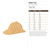 Safari Hat Wood Cutout for Crafts, Unfinished Baltic Birch Craft Shape