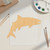 Salmon Wood Cutout for Crafts, Unfinished Baltic Birch Craft Shape