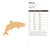 Salmon Wood Cutout for Crafts, Unfinished Baltic Birch Craft Shape