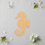 Sea Horse 1 Wood Cutout for Crafts, Unfinished Baltic Birch Craft Shape