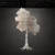 Tree Steel Cutout Shape, Raw Metal Wall Art and Craft Supply