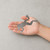 Jumping Frog Steel Cutout Shape, Raw Metal Wall Art and Craft Supply