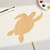 Sea Turtle 2 Wood Cutout for Crafts, Unfinished Baltic Birch Craft Shape