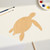 Sea Turtle 3 Wood Cutout for Crafts, Unfinished Baltic Birch Craft Shape
