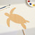 Sea Turtle 4 Wood Cutout for Crafts, Unfinished Baltic Birch Craft Shape