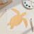 Sea Turtle 5 Wood Cutout for Crafts, Unfinished Baltic Birch Craft Shape