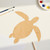 Sea Turtle 5 Wood Cutout for Crafts, Unfinished Baltic Birch Craft Shape