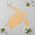 Sea Turtle 5 Wood Cutout for Crafts, Unfinished Baltic Birch Craft Shape