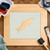 Salmon Fish Jumping Reusable Mylar Stencil, 10 mil Plastic Paint Stencil for Crafts and Decor