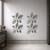 Acorn Branch Steel Cutout Shape, Raw Metal Wall Art and Craft Supply
