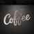 Coffee Steel Cutout Shape, Raw Metal Wall Art and Craft Supply