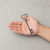 Heart Key Steel Cutout Shape, Raw Metal Wall Art and Craft Supply